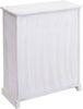 Kommode HWC-H21, Massiv-Holz, Korb-Schublade, 80 x 60 x 30 cm ~ shabby weiß Bild 5