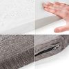 ONVAYA® Hundebett | Größe XL | 109 x 60 x 5 cm | 95 Grad waschbar | orthopädisch | grau | wasserdicht | Hundekissen | Liegekissen | Schlafplatz | Tierbett | Ruheplatz | Hundematte | Hundematratze Bild 4