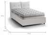 SoBuy Stehtisch Bartisch Farbe: weiß (1 x Gartentisch) 55x45 cm Bild 2