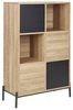 Bücherschrank MOINES Heller Holzfarbton Bild 1