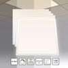5x LED Panel 62x62 Neutralweiß 4000K 36W dimmbar 0-10V PLs3.0 Bild 2