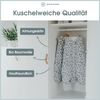 emma & noah Premium Baby Schlafsack, Flauschig Weich, Bequem & Atmungsaktiv, 100% natürliche Baumwolle, Oeko-TEX Zertifiziert Großzügige Bewegungsfreiheit, 2.5 TOG (Leo Grau, 60 cm) Bild 2