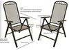 2x Klappsessel CLASSIC, Streckmetall anthrazit Bild 2
