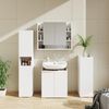 Badspiegelschrank Elira Weiß 80.2 x 64 cm Vicco Bild 2