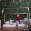CHILDHOME Hausbett, Holz natur, 90 x 200 cm Bild 4
