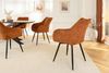 riess-ambiente Esszimmerstuhl AVIGNON rost braun - Chenille, Metall-Füße, drehbar, mit Armlehne (Einzelartikel, 1 St), 360° Drehfunktion im Retro-Design – ideal für Esszimmer oder Büro Bild 5