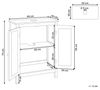 Waschbeckenunterschrank ALAMOS 60 cm Weiß Bild 3