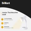 Brilliant Tischleuchte Junior 30x13 cm E27, max. 40 W, mit Flexarm Bild 2