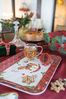 Ambiente Luxury Paper Products Becher Weihnachtsbecher- Silvester - Herbst / Winter Tee - Kaffee Tasse, 1-tlg, Porzellan Schaukelpferd, Weihnachtstasse, Weihnachten, Tannen, Zapfen - Becher 0,4 L Klassisches Schaukelpferd weiß, Kollektion, Mug, Weihnac... Bild 3