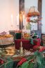 Ambiente Luxury Paper Products Becher Weihnachtsbecher- Silvester - Herbst / Winter Tee - Kaffee Tasse, 1-tlg, Porzellan Schaukelpferd, Weihnachtstasse, Weihnachten, Tannen, Zapfen - Becher 0,4 L Klassisches Schaukelpferd weiß, Kollektion, Mug, Weihnac... Bild 2