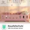 smartwood Kinderbett Bodenbett 90x180 mit Rausfallschutz & Lattenrost - Rosa - Kinder Montessori Bett TILA 2B mit glatten Kanten - Betten für schnelle Montage - Bis 230 kg belastbar Bild 5