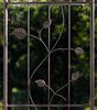 Rosenbogen "Provencal" aus Metall in Rost Optik, Rosengitter, Rankgitter, Rankbogen, Torbogen, Gartendeko für Draußen Bild 4