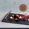 KitchenCraft ARTPLATTERCOP Master Class artesà Slate Serviertablett, Stein, schwarz, 60 x 15 x 3. 5 cm Bild 4