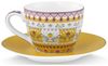PiP Studio Espressotasse Lily&Lotus Yellow Espressotasse mit Untertasse 0,12l Set2, Porzellan Bild 4