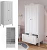 Kinderkleiderschrank Ajaton Weiß 83.3 x 187 cm Vitalispa Bild 4