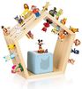 Baby Vivo Regal für Toniebox mit magnetischer Aufbewahrung für über 68 Tonies - Fünfeck Bild 3
