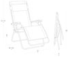 Lafuma Relax Sessel Liege R-Clip seigle beige colorblock Bild 3