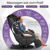 'Komfort Deluxe' Massagesessel mit 7 Massagefunktionen, Kunstleder schwarz, 75 x 130 x 110 cm Bild 3
