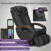 'Komfort Deluxe' Massagesessel mit 7 Massagefunktionen, Kunstleder schwarz, 75 x 130 x 110 cm Bild 5
