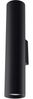 Sollux LAGOS moderne Wandleuchte Zylinder schwarz 2-flg. GU10 Bild 1