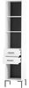 MÖBELPARTNER Hochschrank Aktenschrank Büroschrank Serie 2000 H 400 R kreideweiß Bild 5