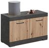 Sitzbank >Birkenhead< in Matera - 80x50x35cm (BxHxT) Bild 3
