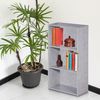 habeig Bücherregal Tube Bücherregal Standregal 3 Fächer Belastung Regalboden Standregal Bild 2