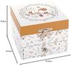 Musical Cube Box Squirrel in Meadow Bild 5