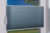 K-home 424831-1 Klemmfix-Plissee Petrol 40x130 cm (B x L) Lichtschutz +++ Moderne Crushed Optik +++ Bild 5
