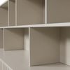 Wandschrank Gravure aus Kiefernholz, skandinavisches Design, hellgrau Dust, Push-to-Open-System Bild 3