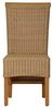 MiaMöbel Rattanstuhl 'Larissa' natur Massivholz, Rattan Mahagoni Modern Bild 3