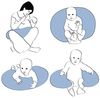 Motherhood Stillkissen inkl. Bezug grau classics Bild 4