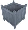 HTI-Living Blumenkasten Blumenkasten 36 x 36 cm Grau Heidi (Stück, 1 St, 1x Pflanzkübel), Pflanztrog Blumenkübel Pflanzkasten Bild 3