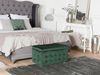 Hocker mit Stauraum Samtstoff dunkelgrün MICHIGAN Bild 2