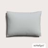 Schlafgut Knitted Jersey Bettwäsche | Kissenbezug einzeln 60x80 cm | grey-light Bild 2
