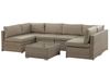 Beliani 'BELVEDERE' Lounge Set, PE Rattan braun Bild 4