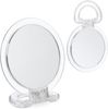 Relaxdays 2er Set Spiegel mit Klappgriff Bild 1
