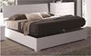 Dmora - TV-Schrank Paul, niedriges Wohnzimmer-Sideboard, Fernsehständer-Basis, 100 % Made in Italy, 220 x 43 x 46 cm, glänzendes Weiß, Bild 5