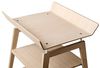 Linea by Leander Wickeltisch Eiche mit Schaumauflage und Bezug in Farbe cappuccino Bild 5