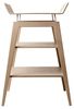 Linea by Leander Wickeltisch Eiche mit Schaumauflage und Bezug in Farbe cappuccino Bild 2