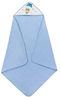 Interbaby 01228-01 Baby Kapuzenbadetuch PARACAIDISTA blau, Blau Bild 3