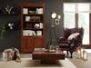 Eleganter Couchtisch Amberley aus Akazie - Quadratisch, 80x30x80 cm, Braun, Massivholz, Aufgebaut Bild 2