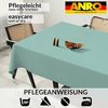 ANRO Tischdecke Hochwertig Tischwäsche mit Beschichtung (Einzelstück 1-tlg), Premium TEFLON und 2-Fache Acryl Beschichtung Bild 4