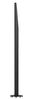 EGLO LED Stehlampe Barbotto, elegante Eck Standleuchte, Stehleuchte aus Stahl in Schwarz und Holz in Natur, FSC zertifiziert, Lampe Wohnzimmer, warmweiß, 137 cm Bild 2
