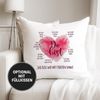 MoonWorks Dekokissen Kissen-Bezug Du bist das beste was mir passieren konnte Geschenk Liebe Valentinstag Kissen-Hülle Deko-Kissen Baumwolle MoonWorks® Bild 3