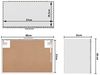 vidaXL Hängeschrank, Wandschrank für Küche, Küchenschrank mit viel Stauraum, Schwebeschrank Schrank Küchenmöbel, Grau Sonoma Holzwerkstoff Bild 3