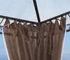 Metall Garten Hardtop Pavillon 3x3 m mit 4 Seitenteilen Doppelstegplatten Polycarbonat Bild 4