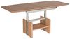 'Caren' Funktionstisch höhenverstellbar und ausziehbar, Wildeiche Bianco, 120(160) x 70x54-73 Bild 4