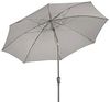 Dehner Sonnenschirm Paros, Ø 250 cm, Höhe 250 cm, Aluminium/Polyester, beige Bild 3