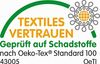 f. a. n. Texas Baumwoll Kopfkissen glatt mit Reißverschluss und Biese 40x60 cm Bild 5